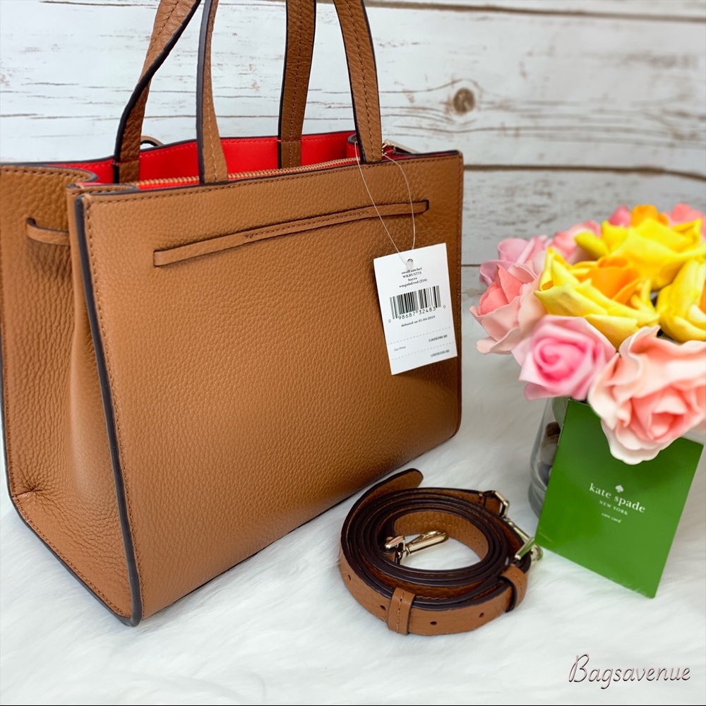 Kate spade set hayes small satchel wallet ginger - Picture 3 of 8